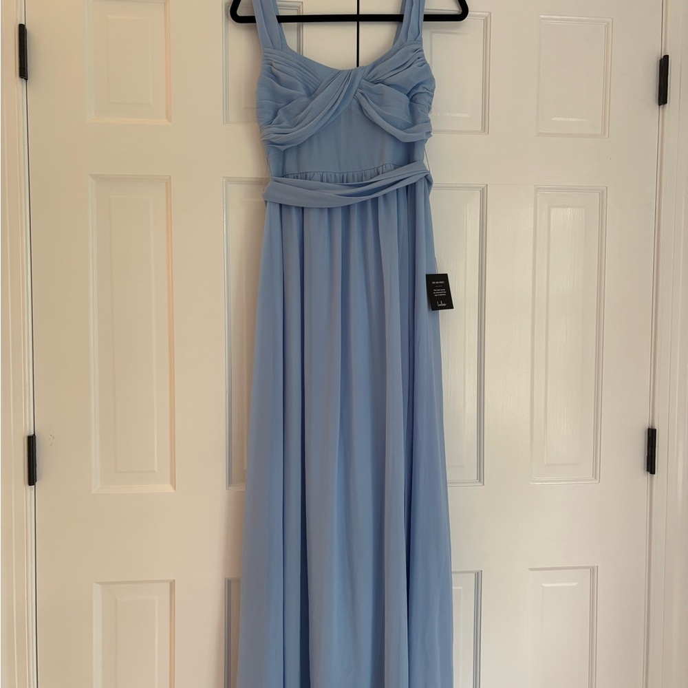 Lulu’s blue prom dresss